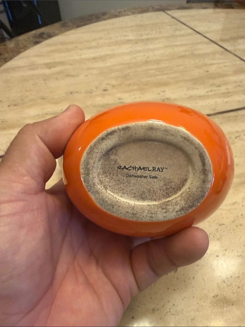 Rachael Ray glossy orange